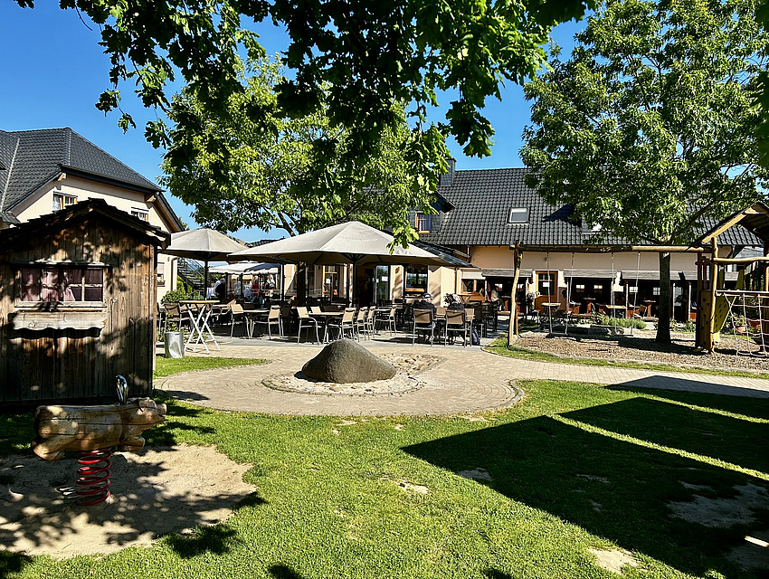 die Ferienwohnungen auf dem Hof (Foto: Laupus-Hof)