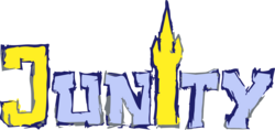 Logo mit Schriftzug Junity