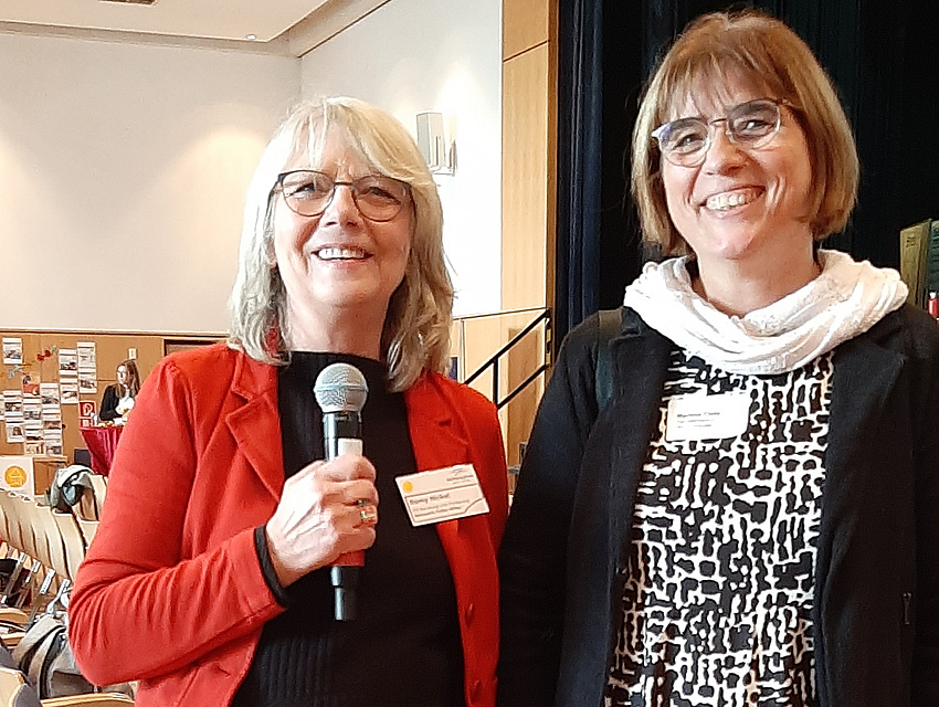 Romy Nickel und Martina Clotz