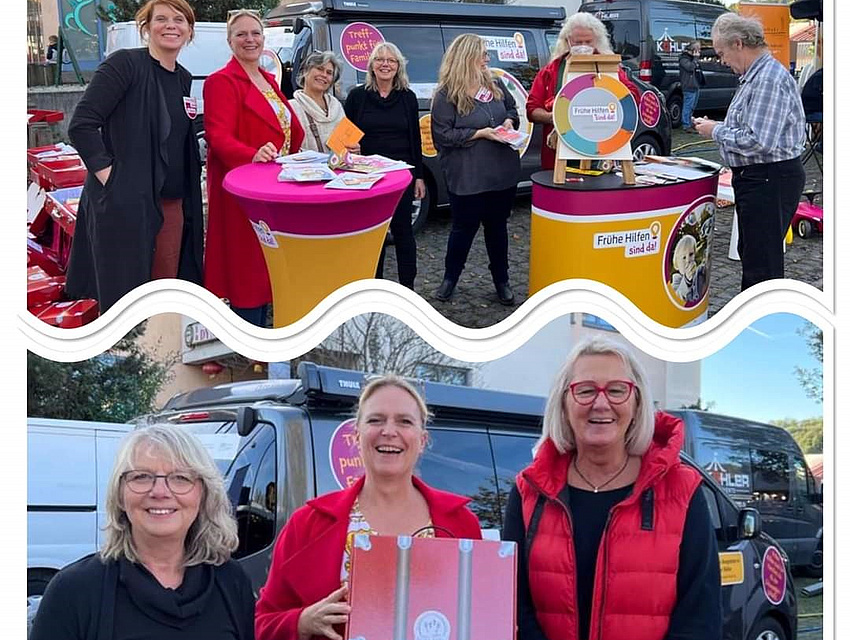 Erste Kreisbeigeordnete Stephanie Becker-Bösch besucht uns am Stand