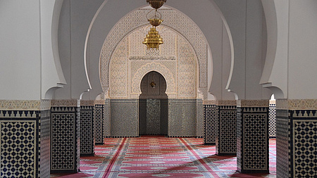 Innenbereich einer Moschee