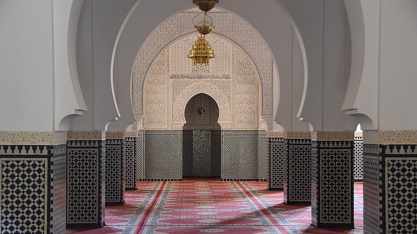 Innenbereich einer Moschee