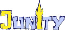 Logo mit Schriftzug Junity