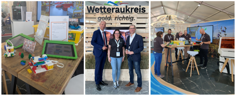 Fachstelle Schul-IT und Medienzentrum auf dem Hessentag in Bad Vilbel