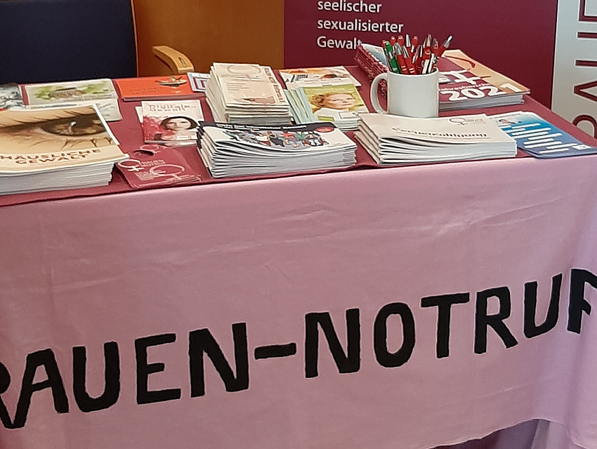 Stand Frauen-Notruf Wetterau