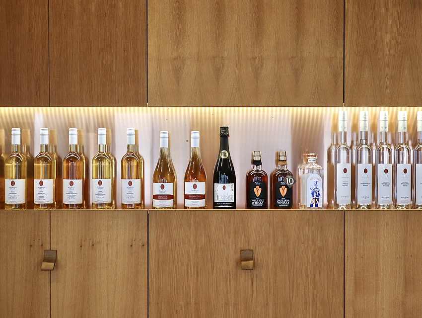 die verschiedenen Spirituosen