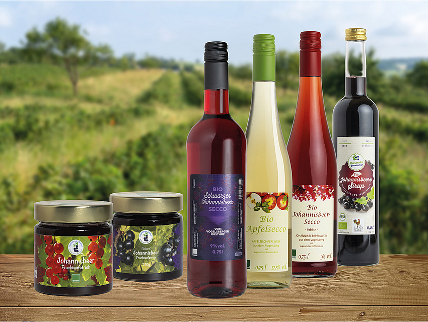 die Produkte des Vogelsberger Obsthofes