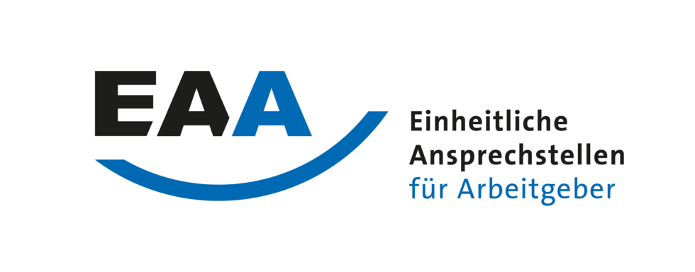 Logo der Einheitlichen Ansprechstellen für Arbeitgeber