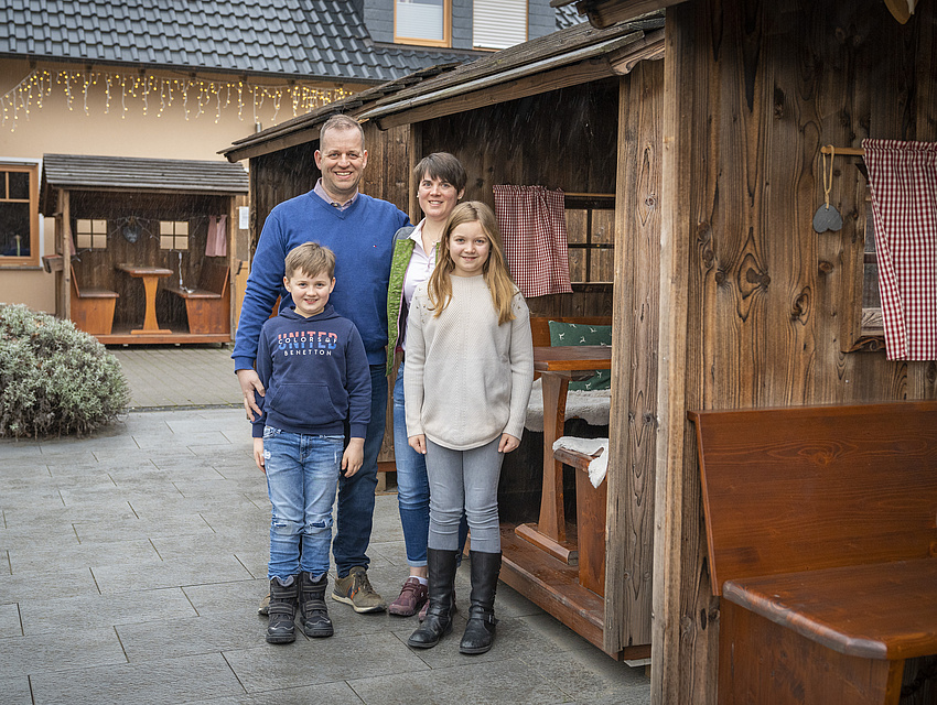 Familie Laupus (Foto Laupus Hof)