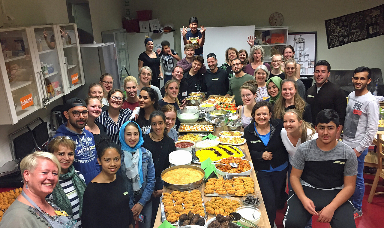 Kochen bei den interkulturellen Wochen © WK