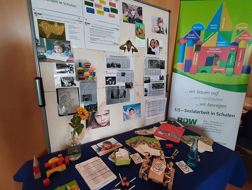 Stand Sozialarbeit in Schulen - RDW 