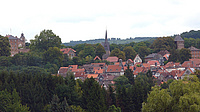 Stadtpanorama-Ansicht