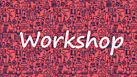 Roter Hintergrund mit der Aufschrift Workshop im Vordergrund (Bildquelle: Bild von M.H. auf Pixabay)