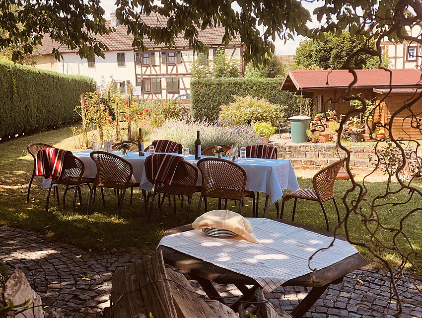 Garten der Genussscheune (Foto: GenussScheune)