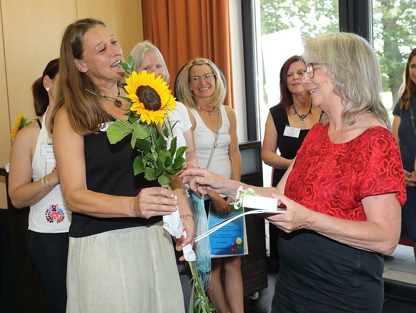 Claudia Rochell und Romy Nickel